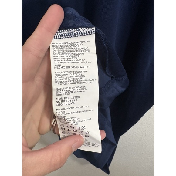 NWT Majestic Seattle Mariners MLB Men's Short Sleeve Polo XL Blue - Picture 7 of 8